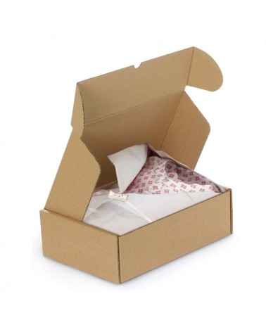 Boîtes d'envoi paquets. Boîtes d'emballage en carton petites boîtes en  carton pour les envois postaux tels que les vêtements. Boîtes  auto-montables pour l'emballage de carton cadeau : : Fournitures  de bureau