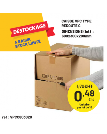 Caisse carton emballage, solution pro - Distripackaging
