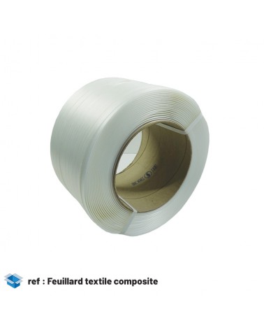 Feuillard textile composite