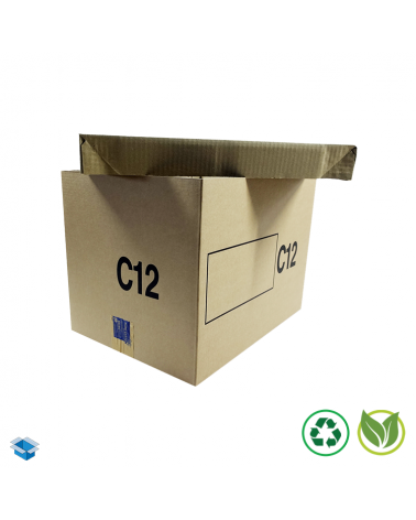 caisse palettisable C12 avec couvercle