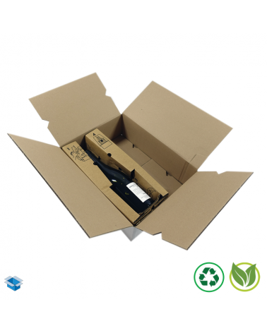 Caisse carton vin et champagne