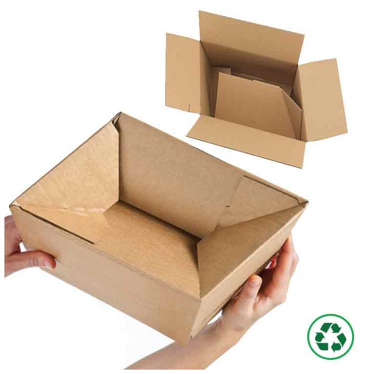 Caisse carton double cannelure 250 x 200 x 150 mm - Caisse carton double  cannelure